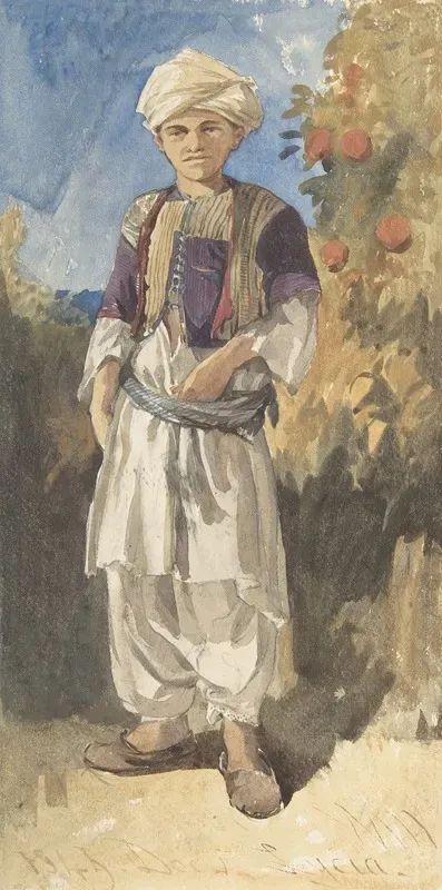 Standing Turkish Youth