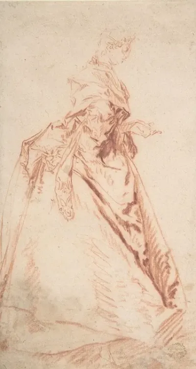 Standing Woman Facing Right