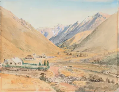 Station Benmore Near Porters Pass