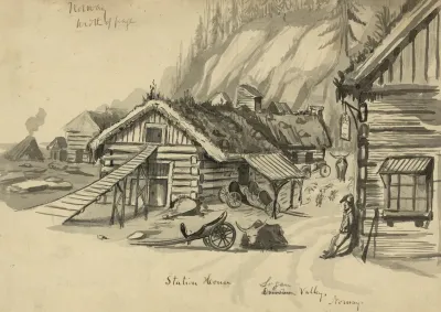 Station House Logen Valley Norway