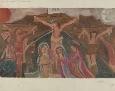 Station Of The Cross No 12 Jesus Dies Upon The Cross 2