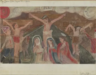 Station Of The Cross No 12 Jesus Dies Upon The Cross