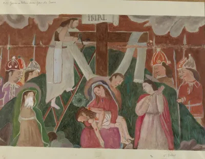 Station Of The Cross No 13 Jesus Is Taken Down From The Cross