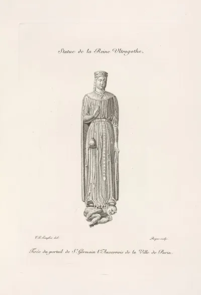 Statue De La Reine Ultrogothe