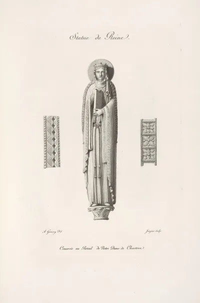 Statue De Reine