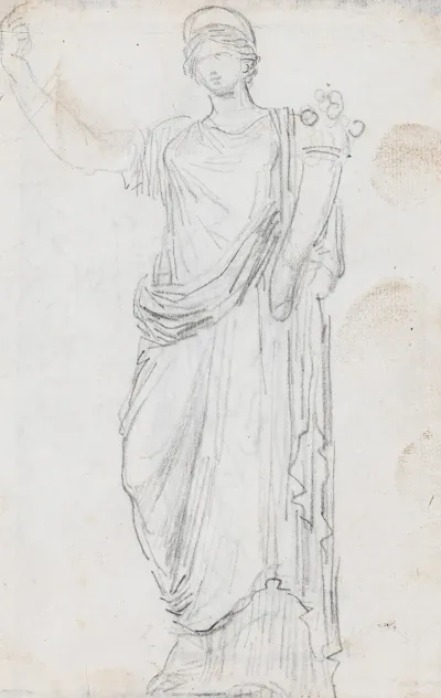 Statue Of Abundance Recto