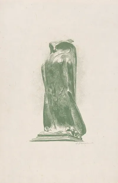 Statue Of An Owl