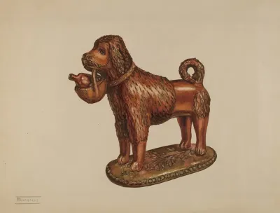 Statuette Of A Dog 2