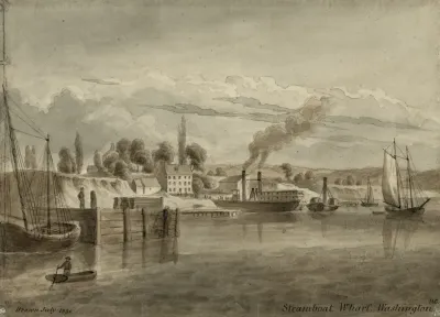 Steamboat Wharf Washington D C