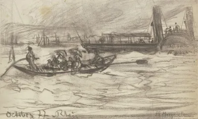 Steamer And Boat