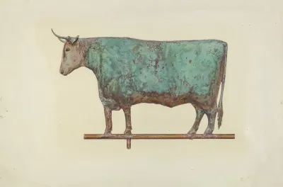 Steer Weather Vane 2