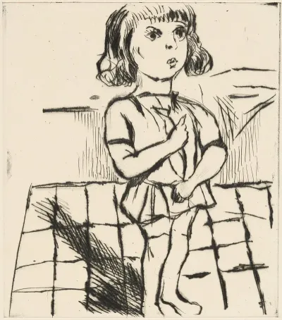 Stehendes Madchen