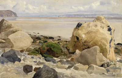 Steiniger Strand