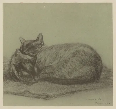 Steinlen Chats Et Autres Betes 2