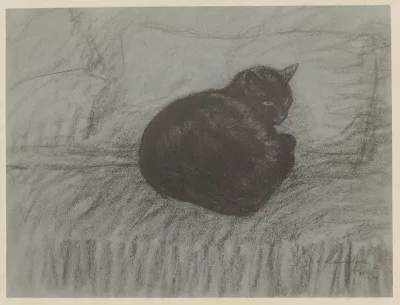 Steinlen Chats Et Autres Betes