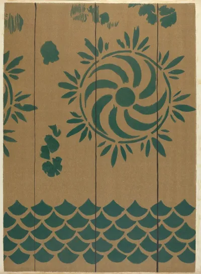 Stencilled Floor 6