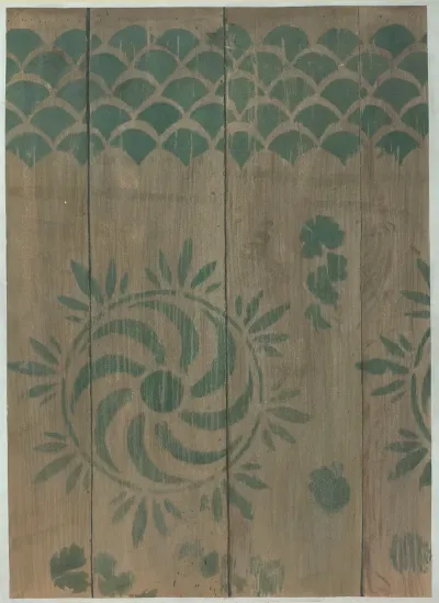 Stencilled Floor 7