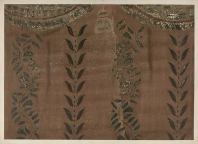 Stencilled Wall