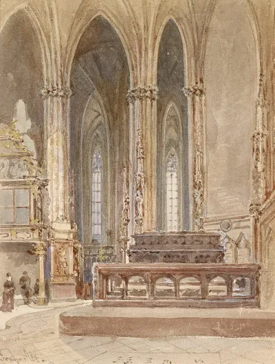 Stephansdom Denkmal Friedrich Iii