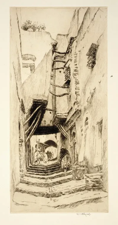 Steps And Doorways Algiers