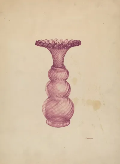 Stiegel Vase