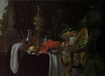 Still Life A Banqueting Scene