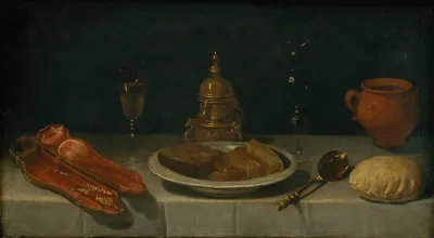 Still Life And Laid Table
