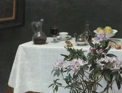 Still Life Corner Of A Table