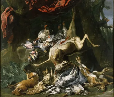 Still Life Of Abundant Game