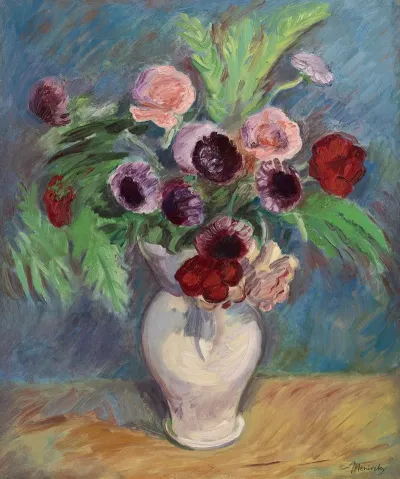 Still Life Of Flowers In A Vase 3