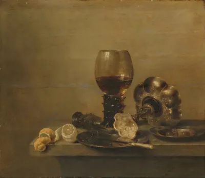 Still Life With A Broken Glass