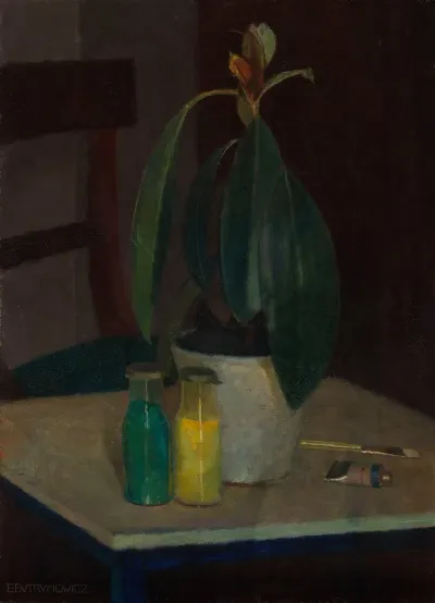 Still Life With A Flower Pot
