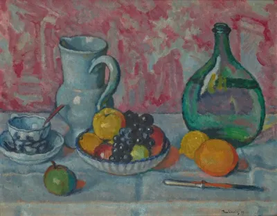 Still Life With A Knife