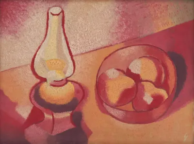 Still Life With A Lamp