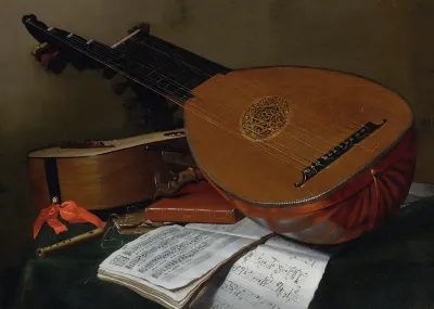 Still Life With A Lute And A Guitar