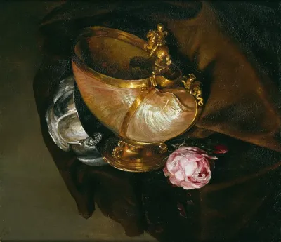 Still Life With A Nautilus Goblet