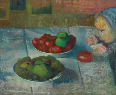 Still Life With A Profile Of Mimi