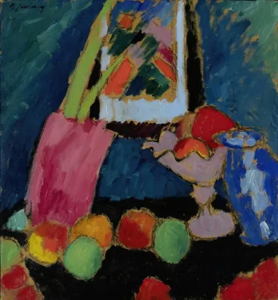 Still Life With A Purple Bowl