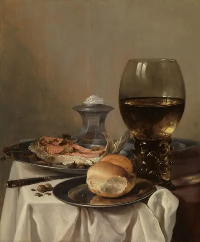 Still Life With A Salt