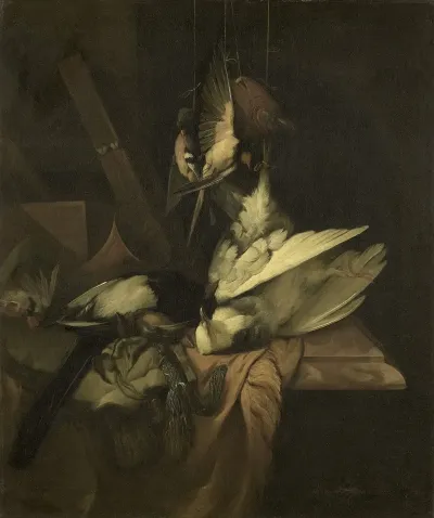 Still Life With Birds And Implements Of The Hunt