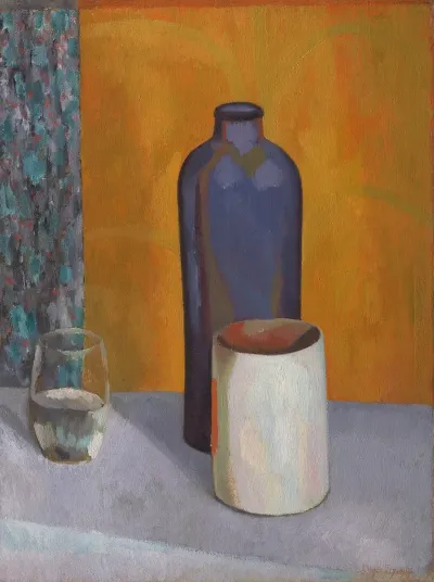 Still Life With Blue Bottle