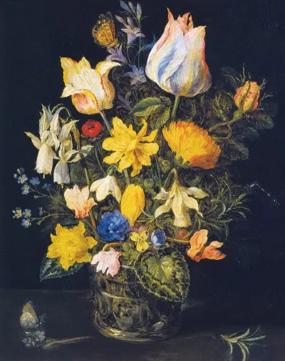 Still Life With Bouquet Of Flowers 3