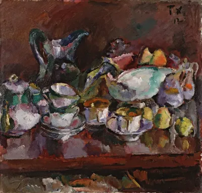 Still Life With Coffee Cups