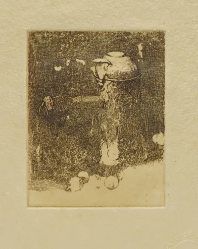 Still Life With Copper And Onions