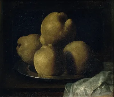 Still Life With Dish Of Quince