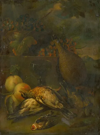 Still Life With Fieldfares