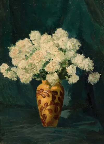 Still Life With Flowers In A Vase 2