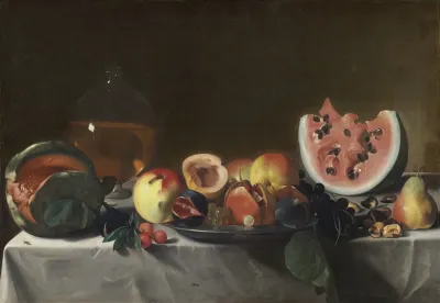 Still Life With Fruit And Carafe