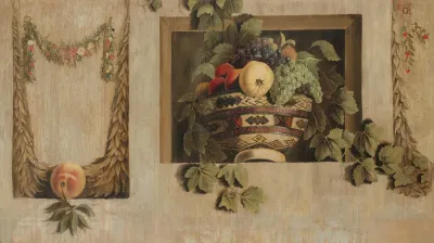 Still Life With Fruit And Flower Garlands 3