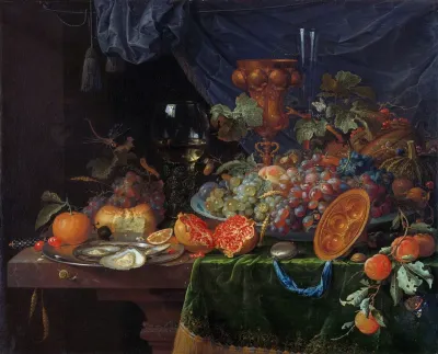 Still Life With Fruit And Oysters